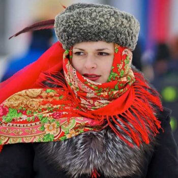 Vestido típico ruso